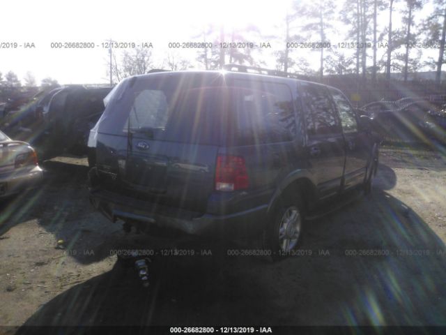 1FMPU15535LA28874 - 2005 FORD EXPEDITION XLT Blue photo 4