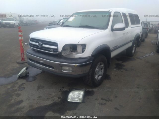 5TBRT34172S225799 - 2002 TOYOTA TUNDRA ACCESS CAB/ACCESS CAB SR5 White photo 2