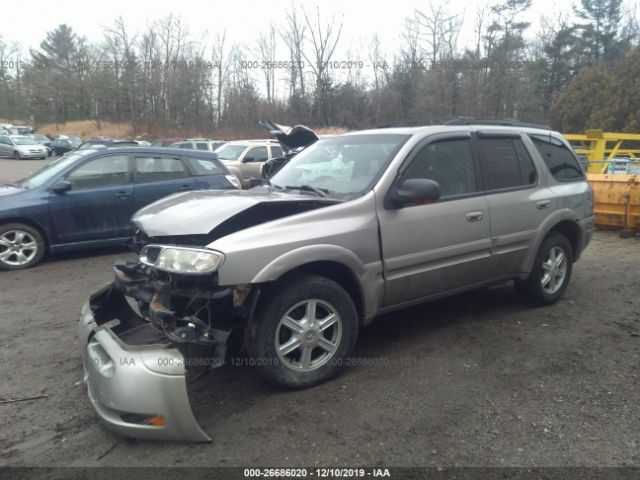 1GHDT13S422132238 - 2002 OLDSMOBILE BRAVADA  Tan photo 2