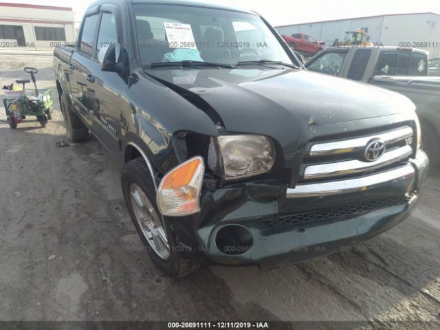 5TBET34175S486224 - 2005 TOYOTA TUNDRA DOUBLE CAB SR5 Green photo 6