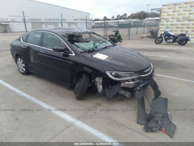 1C3CCCCBXFN577105 - 2015 CHRYSLER 200 C Black photo 6