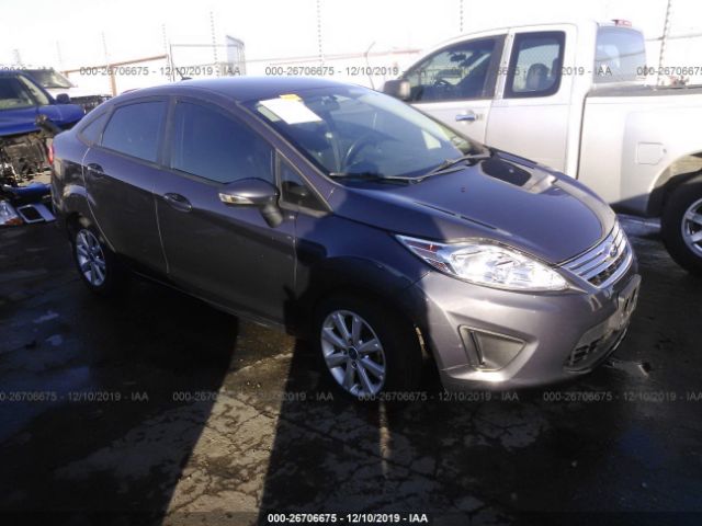 3FADP4BJ3DM177337 - 2013 FORD FIESTA SE Gray photo 1