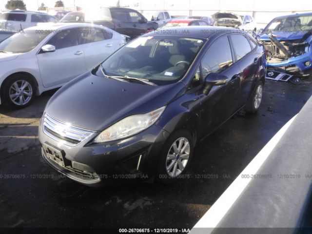 3FADP4BJ3DM177337 - 2013 FORD FIESTA SE Gray photo 2