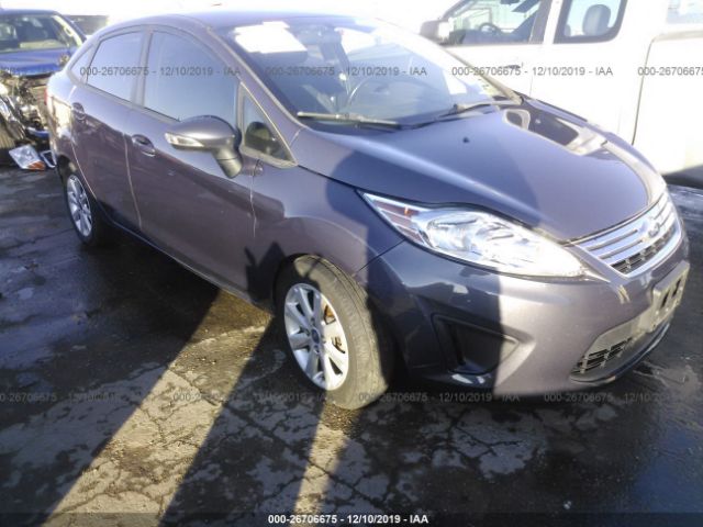 3FADP4BJ3DM177337 - 2013 FORD FIESTA SE Gray photo 6