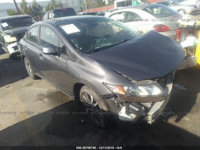 19XFB2F98DE226340 - 2013 HONDA CIVIC EXL 灰色 照片 1