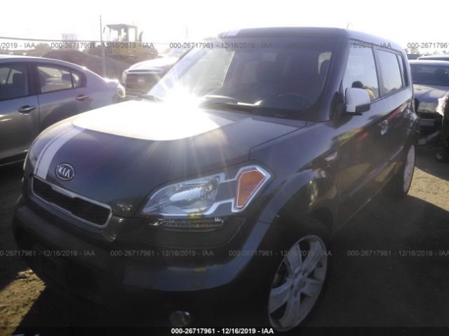 KNDJT2A2XA7072405 - 2010 KIA SOUL +/!/SPORT Blue photo 2