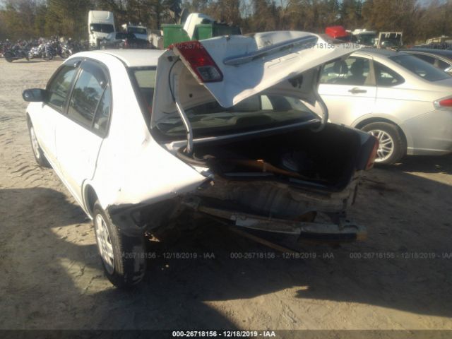 2HGES16573H554453 - 2003 HONDA CIVIC LX White photo 6