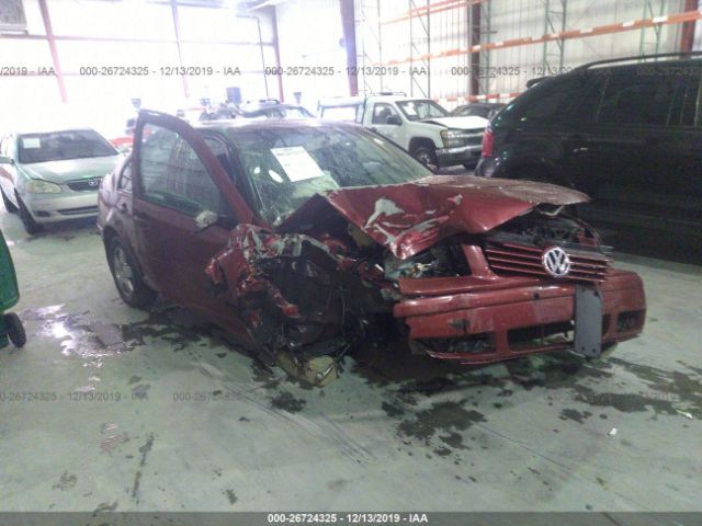 3VWSC29M8YM086360 - 2000 VOLKSWAGEN JETTA GLS Maroon photo 1