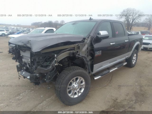 3C63R3EL3JG241322 - 2018 RAM 3500 LARAMIE Gray photo 2