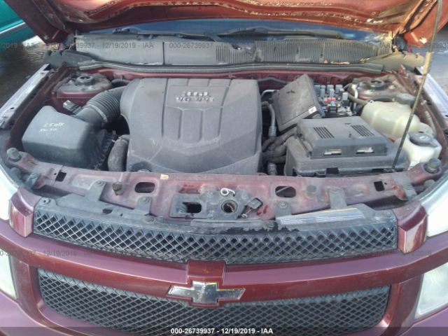 2CNDL537886044938 - 2008 CHEVROLET EQUINOX SPORT Red photo 10