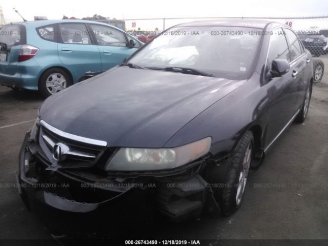 JH4CL96894C007859 - 2004 ACURA TSX  Black photo 2