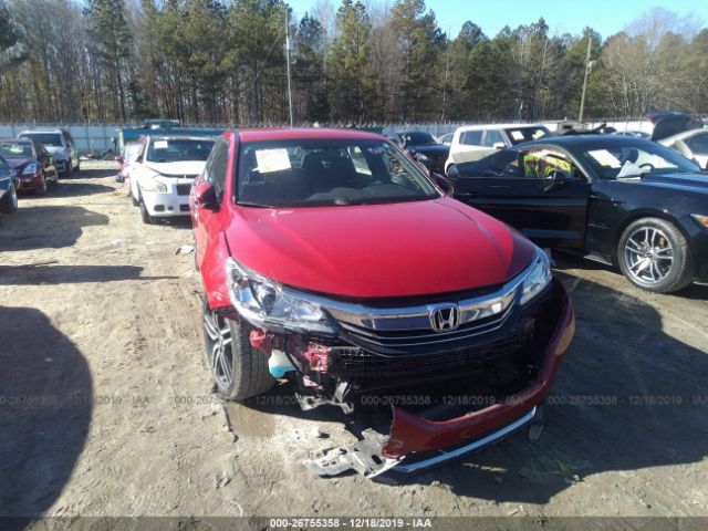 1HGCR2F56HA268690 - 2017 HONDA ACCORD SPORT Red photo 6