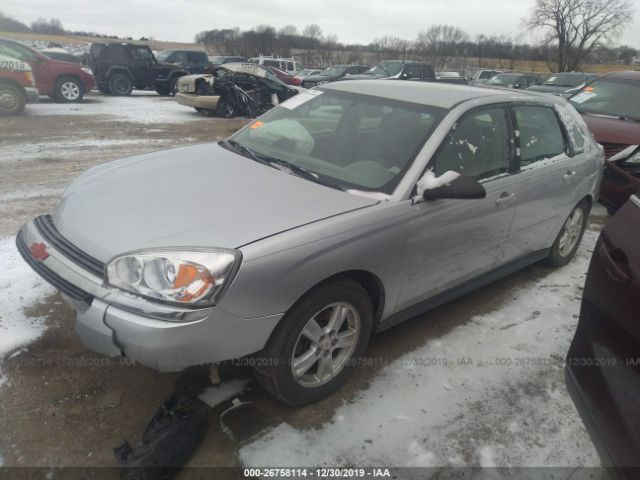 1G1ZT62834F241633 - 2004 CHEVROLET MALIBU MAXX LS Gray photo 2