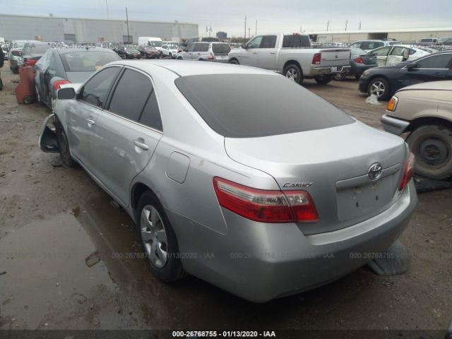 4T1BE46K47U670725 - 2007 TOYOTA CAMRY CE/LE/XLE/SE Silver photo 3