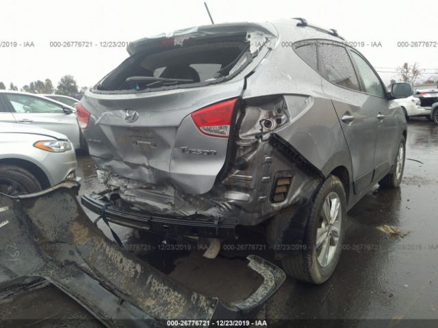 KM8JU3AC9BU260441 - 2011 HYUNDAI TUCSON GLS/LIMITED Silver photo 6