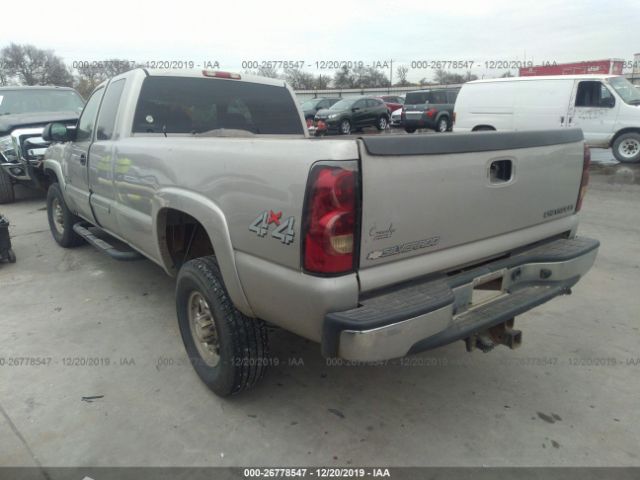 1GCHK292X5E127538 - 2005 CHEVROLET SILVERADO K2500 HEAVY DUTY Beige photo 3