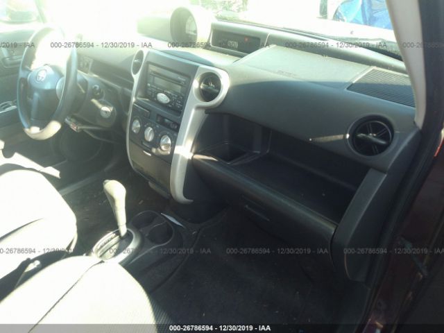 JTLKT324350196660 - 2005 TOYOTA SCION XB Weinrot Foto 5