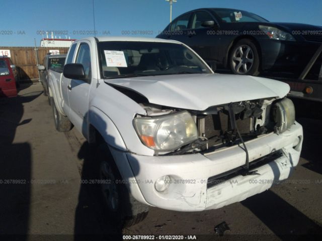 5TEUU42N16Z275682 - 2006 TOYOTA TACOMA ACCESS CAB თეთრი ფოტო 1