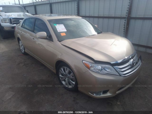 4T1BK3DB3BU417880 - 2011 TOYOTA AVALON LIMITED Gold photo 1