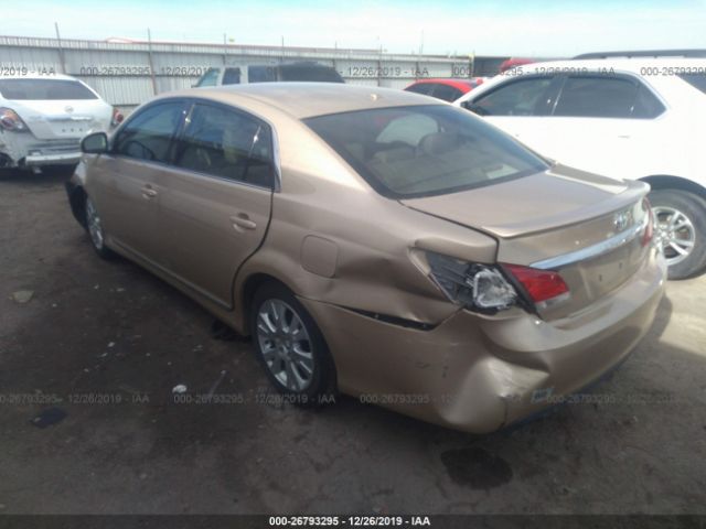 4T1BK3DB3BU417880 - 2011 TOYOTA AVALON LIMITED Gold photo 3