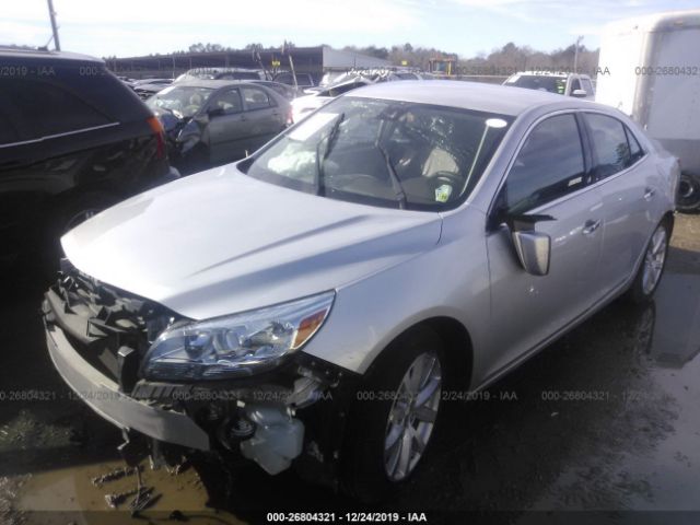 1G11F5SL1FF308509 - 2015 CHEVROLET MALIBU LTZ Gümüş foto 2