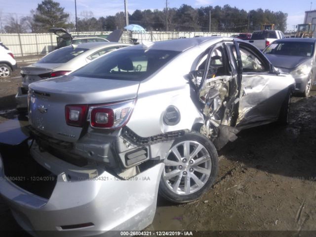 1G11F5SL1FF308509 - 2015 CHEVROLET MALIBU LTZ Gümüş foto 4