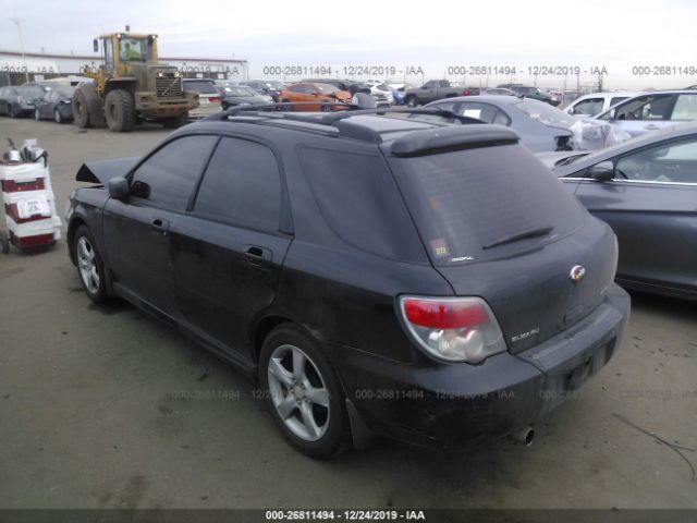 JF1GG67636H802601 - 2006 SUBARU IMPREZA 2.5I SPORTS WAGON Black photo 3