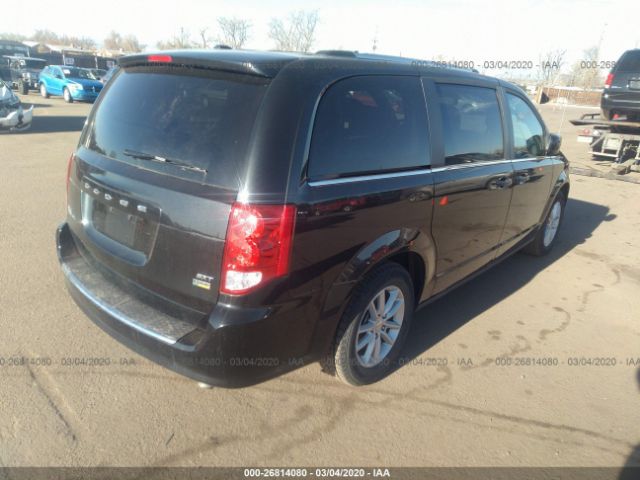 2C4RDGCG1KR717481 - 2019 DODGE GRAND CARAVAN SXT Black photo 4