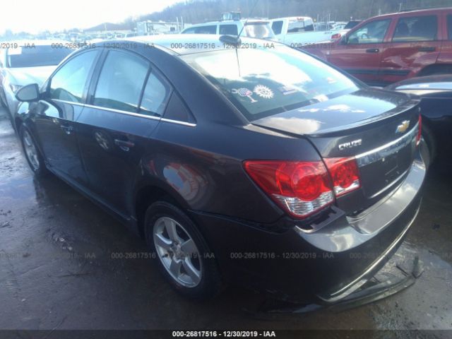 1G1PE5SB7G7178641 - 2016 CHEVROLET CRUZE LIMITED LT Gray photo 3