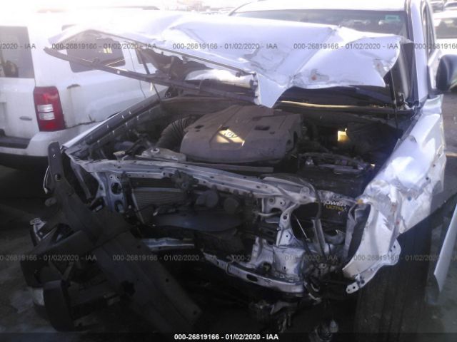 JTEZU14R730013886 - 2003 TOYOTA 4RUNNER SR5/SPORT Silver photo 6