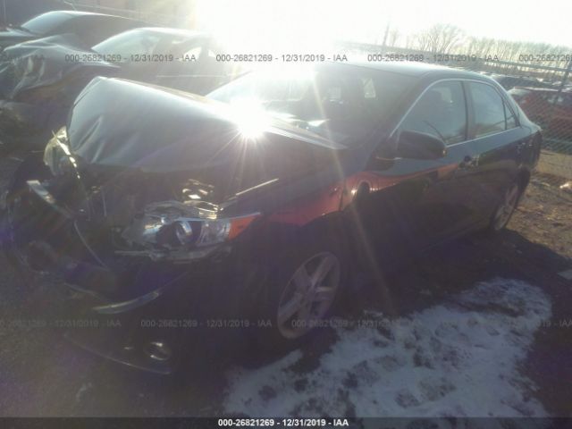 4T1BF1FK2EU342843 - 2014 TOYOTA CAMRY L/SE/LE/XLE 黑色 照片 2