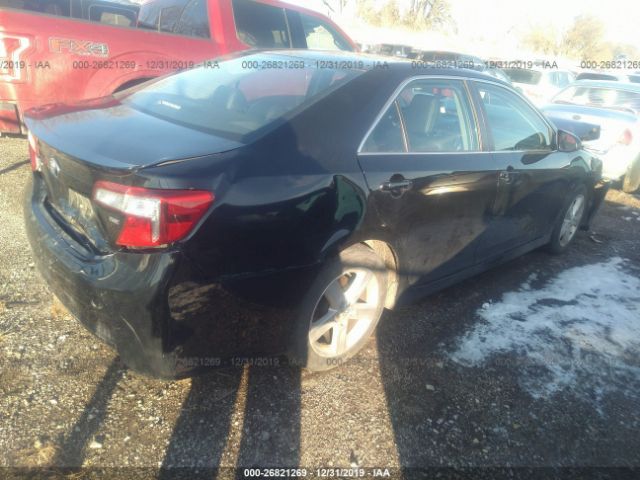 4T1BF1FK2EU342843 - 2014 TOYOTA CAMRY L/SE/LE/XLE 黑色 照片 4