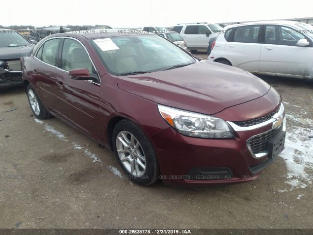1G11C5SL0FF188808 - 2015 CHEVROLET MALIBU 1LT 栗色 照片 1