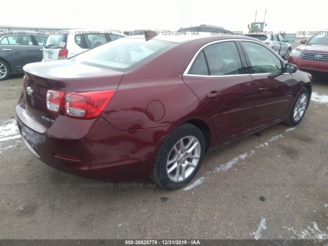 1G11C5SL0FF188808 - 2015 CHEVROLET MALIBU 1LT 栗色 照片 4