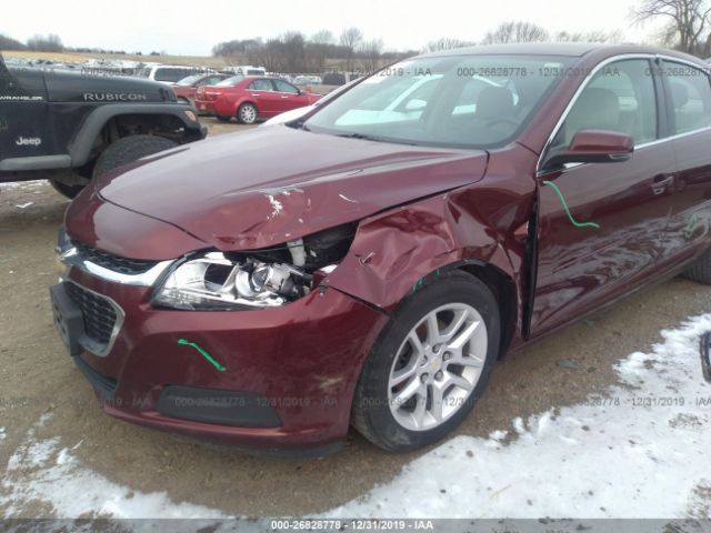 1G11C5SL0FF188808 - 2015 CHEVROLET MALIBU 1LT 栗色 照片 6