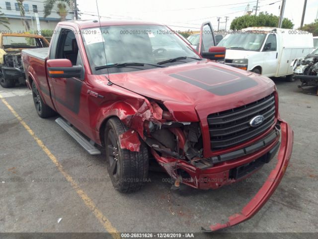 1FTMF1CT6EFA66911 - 2014 FORD F150  Red photo 1