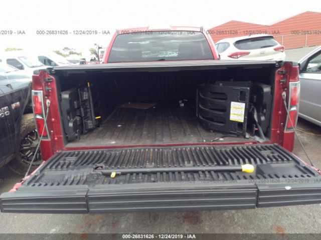 1FTMF1CT6EFA66911 - 2014 FORD F150  Red photo 8