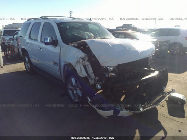 1GNSCBE06BR402373 - 2011 CHEVROLET TAHOE C1500 LT White photo 1