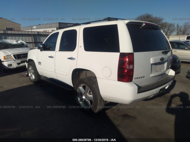 1GNSCBE06BR402373 - 2011 CHEVROLET TAHOE C1500 LT White photo 3