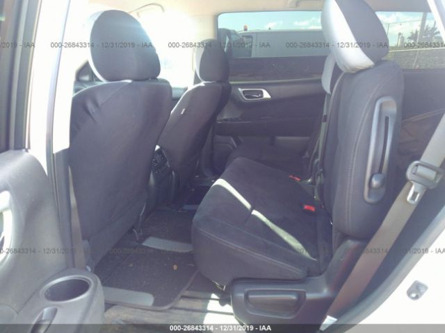 5N1AR2MN2DC659161 - 2013 NISSAN PATHFINDER S/SV/SL/PLATINUM White photo 8