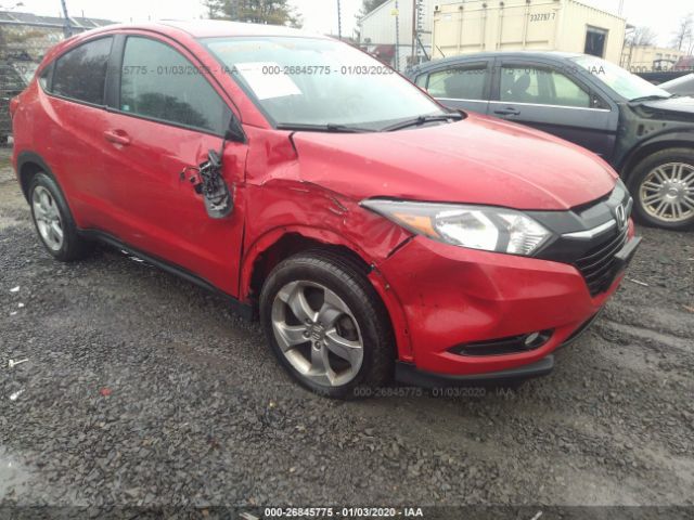 3CZRU6H50GM753219 - 2016 HONDA HR-V EX Red photo 6