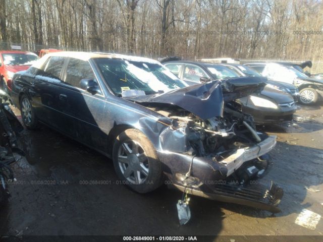 1G6KD54Y84U178556 - 2004 CADILLAC DEVILLE  Blue photo 1