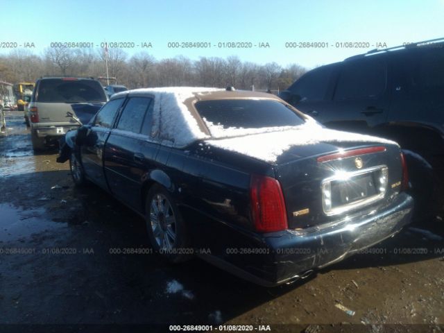 1G6KD54Y84U178556 - 2004 CADILLAC DEVILLE  Blue photo 3