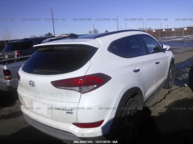 KM8J3CA26HU594901 - 2017 HYUNDAI TUCSON LIMITED/SPORT AND ECO/SE White photo 4