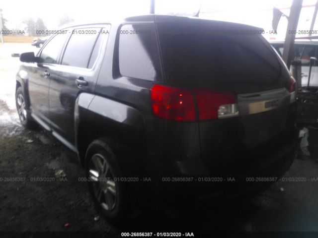 2GKALMEK3E6314564 - 2014 GMC TERRAIN SLE Black photo 3