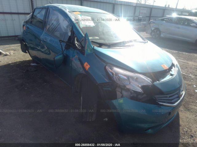 3N1CE2CP6FL391155 - 2015 NISSAN VERSA NOTE S/S PLUS/SV/SL/SR Blue photo 1