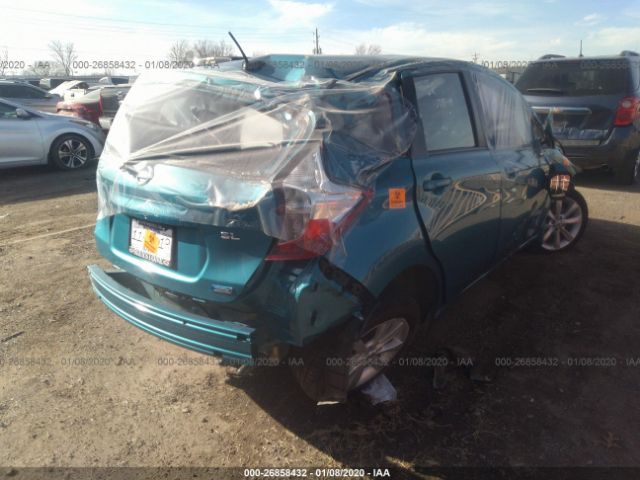 3N1CE2CP6FL391155 - 2015 NISSAN VERSA NOTE S/S PLUS/SV/SL/SR Blue photo 4