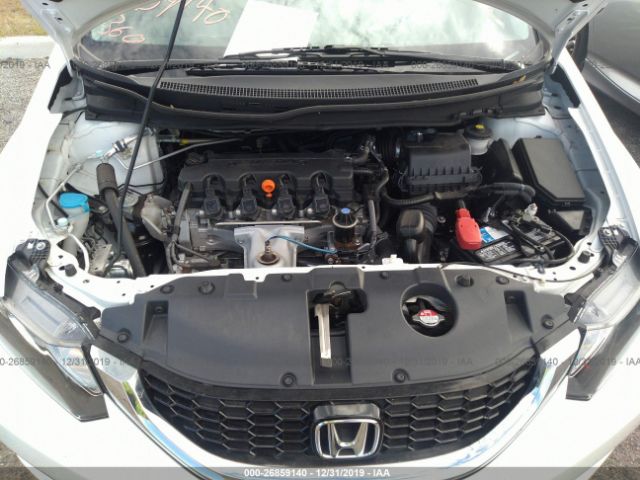 19XFB2F97FE070892 - 2015 HONDA CIVIC EXL 白色 照片 10