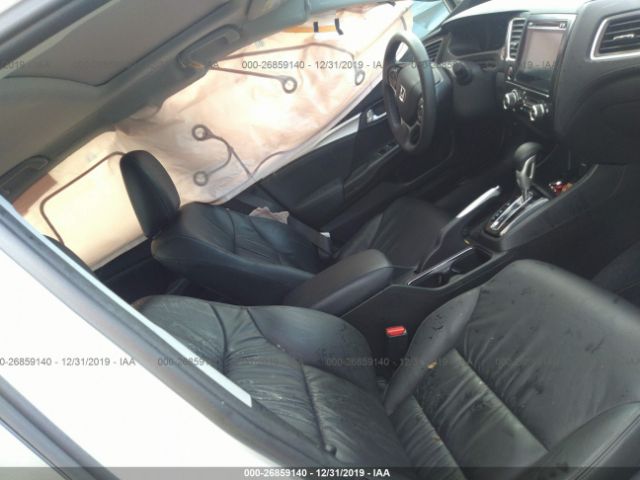 19XFB2F97FE070892 - 2015 HONDA CIVIC EXL 白色 照片 5