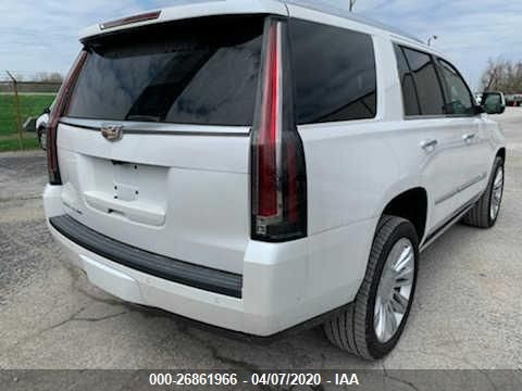 1GYS4DKJ4HR250269 - 2017 CADILLAC ESCALADE PLATINUM White photo 4